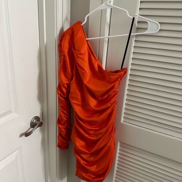 Michael Costello x Revolve One-Shoulder Mini Dress - Picture 3 of 5